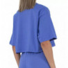 Top e maglietta in cotone viola - S