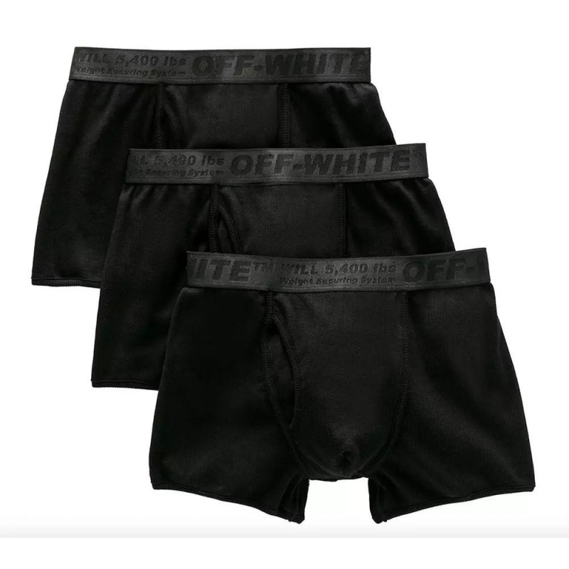 Biancheria intima di cotone nero - S