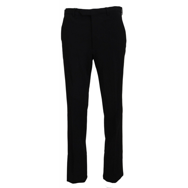 Pantaloni formali da uomo dal taglio dritto neri - IT54 - XL