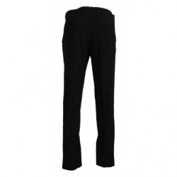 Pantaloni formali da uomo dal taglio dritto neri - IT56 - XL