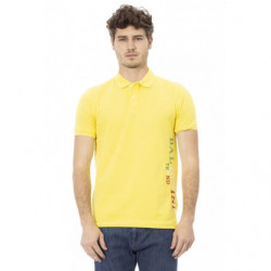 Polo in cotone giallo - S