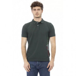 Polo in cotone verde - 4XL
