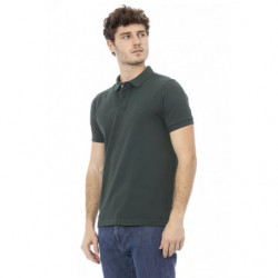 Polo in cotone verde - 3XL