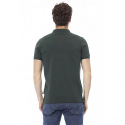 Polo in cotone verde - 3XL