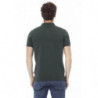 Polo in cotone verde - 3XL
