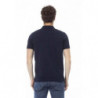 Polo in cotone blu - XL