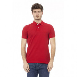 Polo in cotone rosso - XL