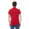 Polo in cotone rosso - XL