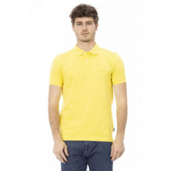 Polo in cotone giallo - XL