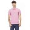 Polo in cotone rosa - 4XL