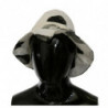 Cappello da pescatore cotone bianco motivo pois grandi - 58 CM-M