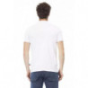 Polo in cotone bianco - L