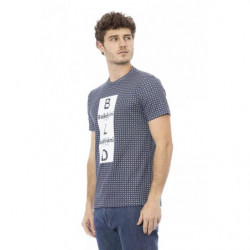 T-shirt in cotone grigio - S