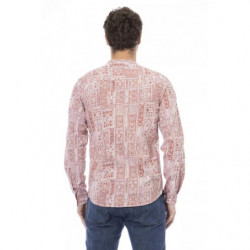 Camicia in cotone rosso - XL