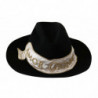 Cappello Panama a tesa larga Gignit Lapin Amor nero - 57 CM-S