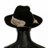 Cappello Panama a tesa larga Gignit Lapin Amor nero - 57 CM-S