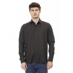 Camicia in cotone verde - 4XL