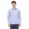 Camicia in cotone azzurro - XXL