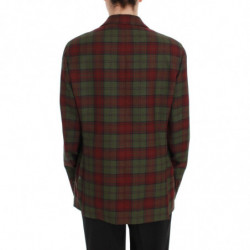 Doppiopetto Lana Verde Bordeaux - IT50 - XXL
