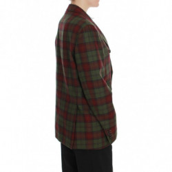 Doppiopetto Lana Verde Bordeaux - IT50 - XXL