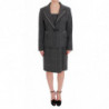 Completo completo blazer in cotone a quadretti grigio - IT50 - XXL