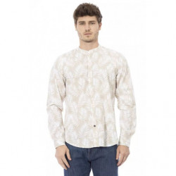 Camicia in cotone beige - L