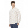 Camicia in cotone beige - L