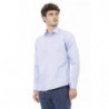 Camicia in cotone azzurro - XXL