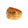 Anello da donna in argento 925 placcato oro - EU50 - US5