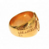 Anello da donna in argento 925 placcato oro - EU53 - US6,5
