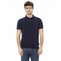 Polo in cotone blu - XL