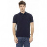 Polo in cotone blu - XL