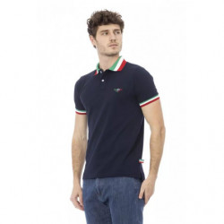 Polo in cotone blu - XL