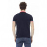 Polo in cotone blu - XL