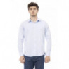 Camicia in cotone azzurro - XXL