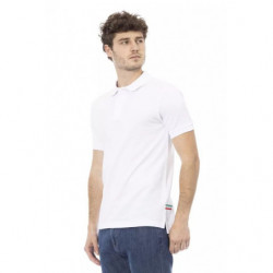 Polo in cotone bianco - XXL