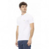 Polo in cotone bianco - XXL