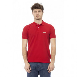 Polo in cotone rosso - 4XL