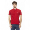 Polo in cotone rosso - 4XL