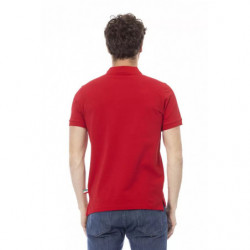 Polo in cotone rosso - 4XL