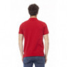 Polo in cotone rosso - 4XL