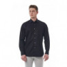 Camicia in cotone nero - XL