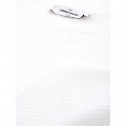 Maglieria in maglione di cotone bianco - IT50 - L