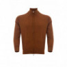 Maglione marrone con cerniera intera - IT50 - L