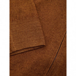 Maglione marrone con cerniera intera - IT50 - L