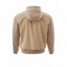 Maglia con cappuccio e zip intera in Alcantara - IT50 - L
