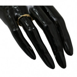 Piuma d'oro Cancella CZ Argento 925 Donna - EU55 - US7,5