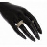 Anello da donna in argento sterling CZ 925 - EU55 - US7,5