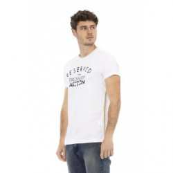 Maglietta in cotone bianco - XL