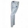 Jeans da donna in denim lavaggio neve in cotone blu - W29